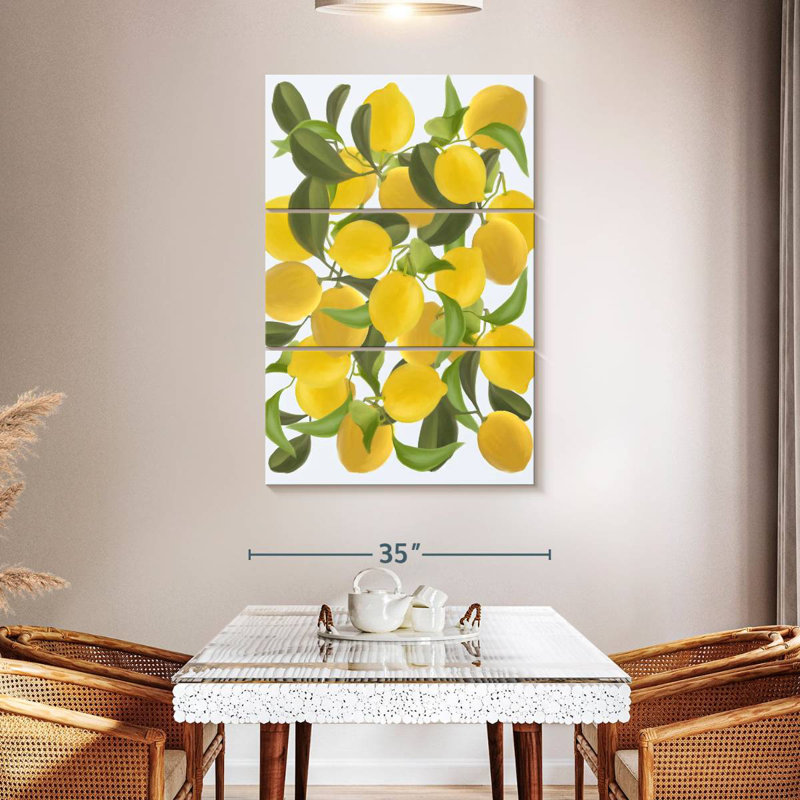Yarlin Lemons, 50" H x 32" W