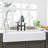Matte Black Kitchen Pull-Down Faucet - Dual Handle For Precise Water Flow Control, 360-Degree Rotating Nozzle, Quality Brass Build Bridge With Spray Exact And Temperature Rotatable High Material-118956156