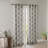 Fretwork Print Grommet Top Window Curtain Panel(Only 1 Pc Panel)-86470375-86470299