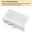 Baignoire de trempage blanche en acrylique 60 po-128979010