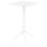 Table de bar d'extérieur pliable en résine 23,6 po Farrah