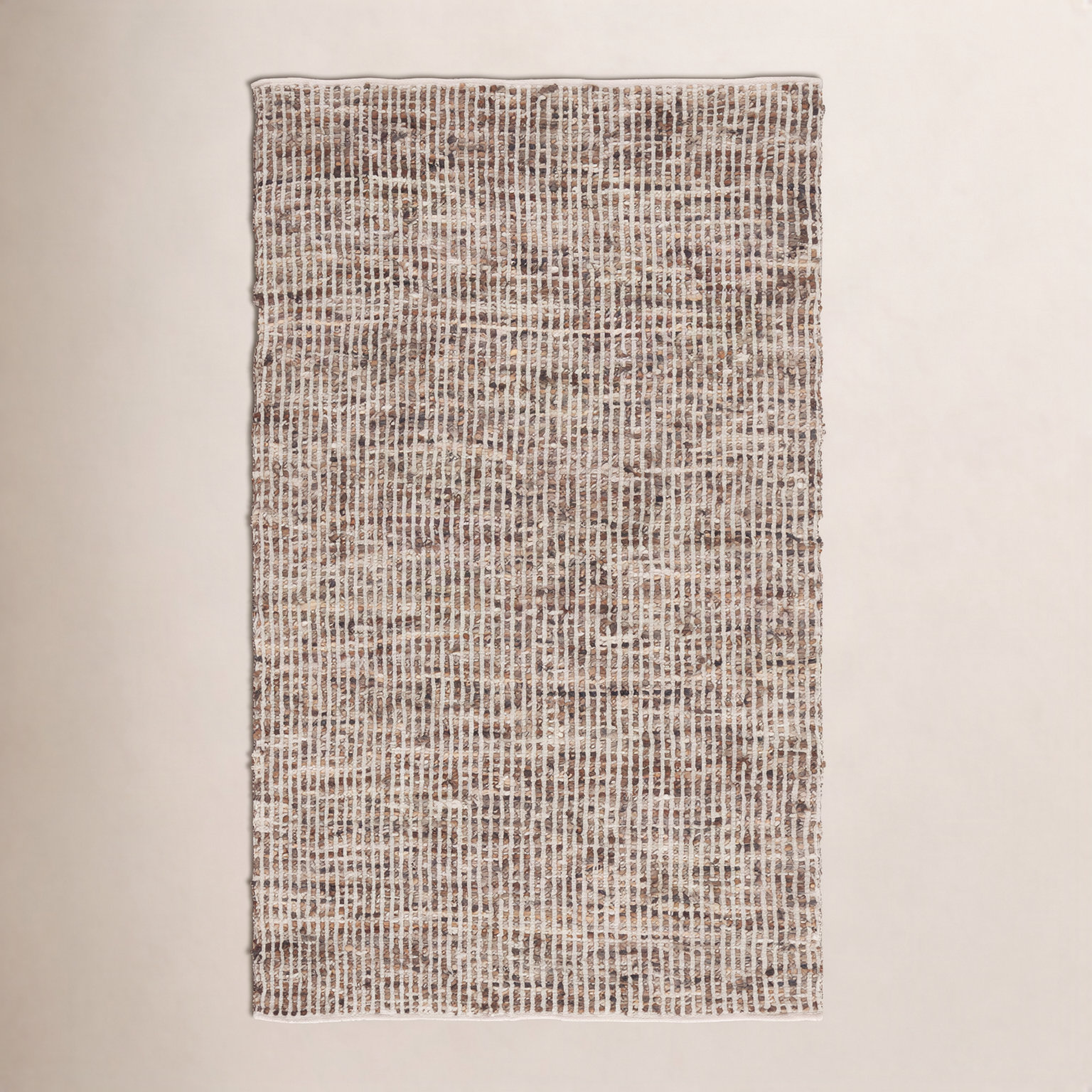 Murdock Ivory Taupe Jute Rug, Rectangle 8' x 10'