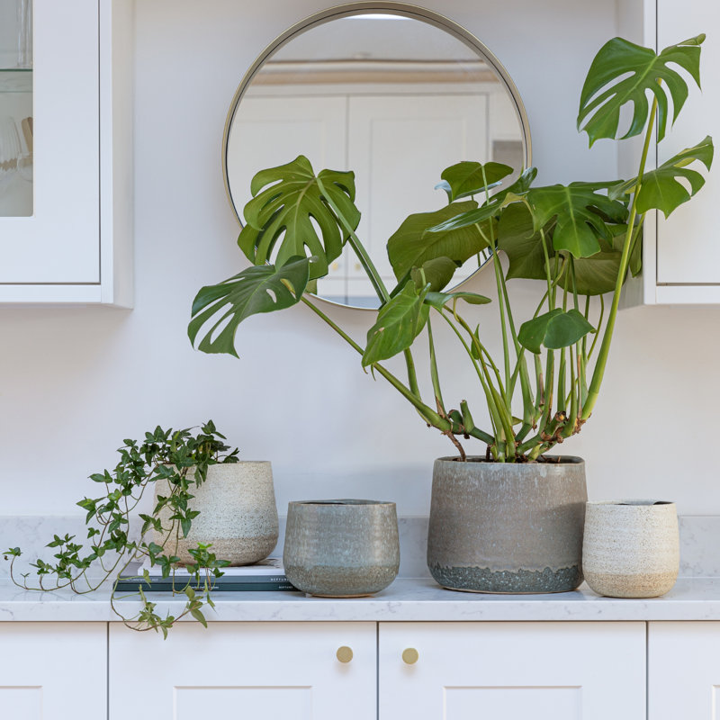 Celeste Planter, Grey