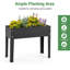Bertrame Metal Raised Garden Bed