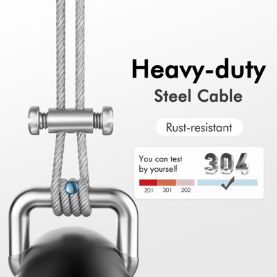 Stainless Steel Rectangle Hanging Pot Rack