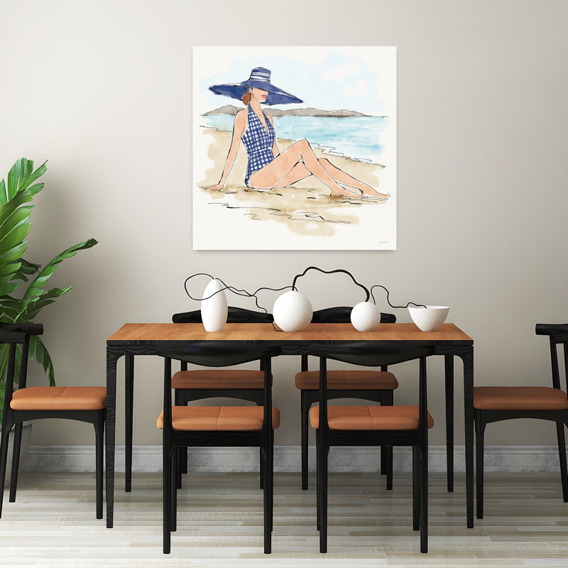 «Bathing Beauties I Coastal Art», H 32 po x l 32 po