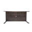 Ensemble repas 7 pièces en bois d'acacia avec coussins amovibles Eastmane-112548448