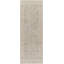 Tapis oriental gris en polyester tissé à la machine Don-2082561909