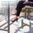 Counter Height 36.97'' Iron Bar Table-166947701-149996578