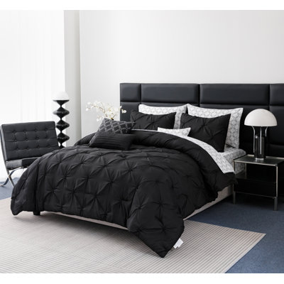 8pc/10pc Pintuck Bed-in-a-Bag