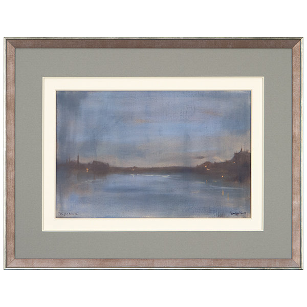 Night Blue IV Print by Daughdrill