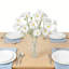 Fleurs artificielles marguerites artificielles 4PCS Fleurs artificielles 23,6 po-1690306355