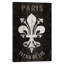 «Refurbished Fleur de Lis» par Wild Apple Portfolio - reproduction d'art textuel sur toile-19071798-74271610-74271609