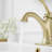 Single-Hole Single-handle Bathroom Faucet with Drain Assembly-95166387