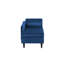 Jahiem Velvet Chaise Lounge-2079265976