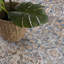 Tapis oriental rouge / bleu foncé lavable à la machine Mair-72239516