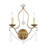 Abdel-Rahman Steel Flush Mounted Sconce-21530099