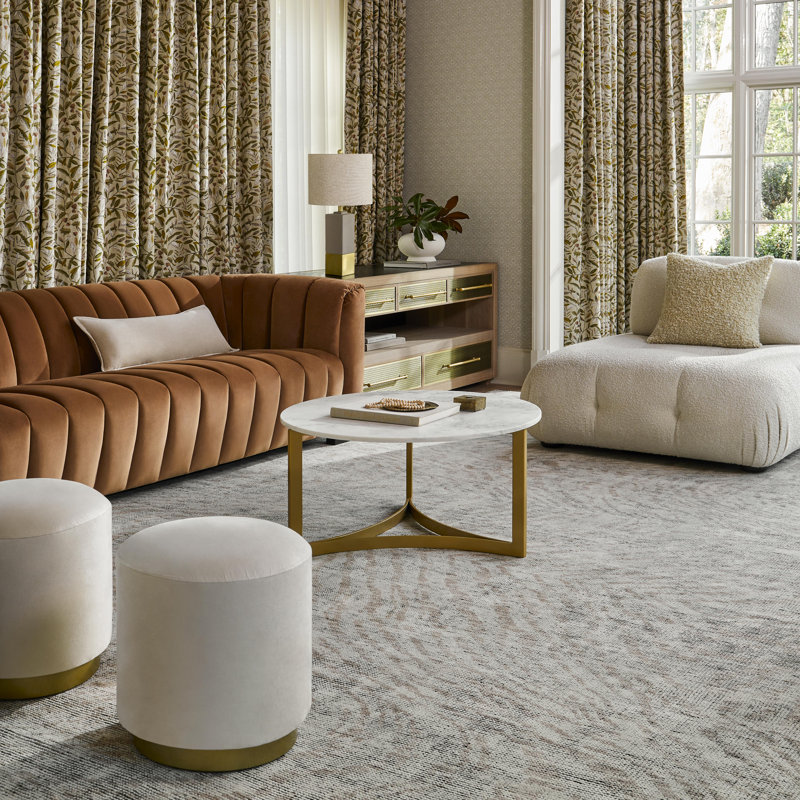 Malaga Wool Abstract Area Rug, Rectangle 10' x 14'