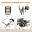 Chaises à gravité zéro avec parasol