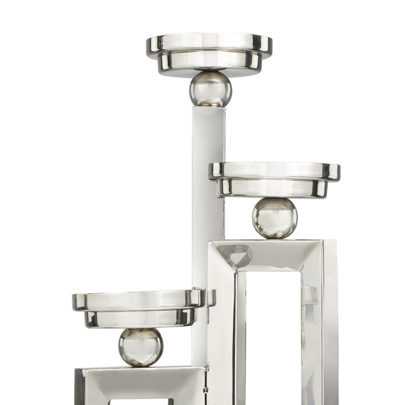 2 Piece Aluminum Tabletop Pillar Set