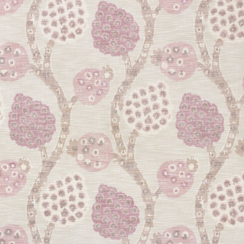 Tissu à motif de chaîne Annabel, Rose
