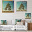 «Pine Tree Perspectives in Forest I», impressions d'art mural pin-97046207-97046208
