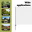 Vidaxl Fence With Posts Steel-116798068-116798077