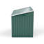 Pitched Roof Metal Garbage Shed-132283403