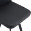 Ensemble de table de salle à manger 7 pièces avec 6 chaises en polyuréthane, table de cuisine rectangulaire à deux tons et grain de bois, ensemble de mobilier de salle à manger moderne pour petit espace, appartement, restaurant