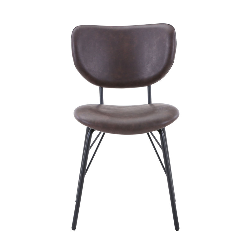 Chaise d'appoint Gessner, Brun foncé