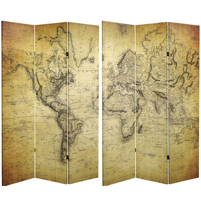 Winget 3 Panel Room Divider by World Menagerie
