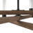 Walken 6 - Light Dimmable Wagon Wheel Chandelier