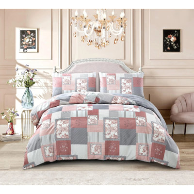 Cotton Patchwork Duvet Cover Set