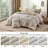 Best Seller Bedsure Cotton Fabric With Microfiber Inner Fill Comforter Set, 143TC-106246655-106246658