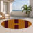 Checkered Brown Indoor and Outdoor Area Rug-1976899915