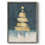 «Christmas Holiday Art CXCV», reproduction d'art encadrée - bois massif-1383212765