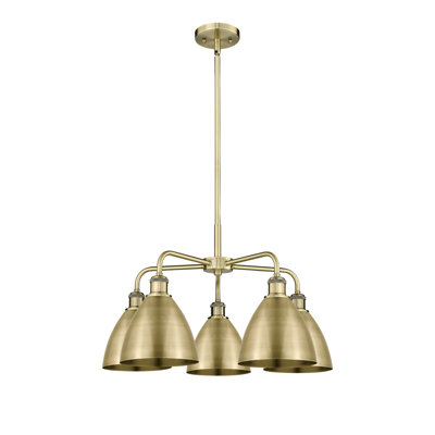 Lustre en dôme à 5 lumières Trickett