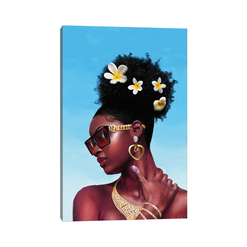 " Flourish " by Salaam Muhammad, 26" H x 18" W x 1.5" D