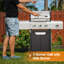 Barbecue au propane en acier inoxydable 3 brûleurs, 40 500, table d'appoint droite, barbecue extérieur et camping avec couvercle de brûleur, poids de 56,19 lb, pour