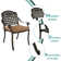 Round 2 - Person Bistro Set with Cushions