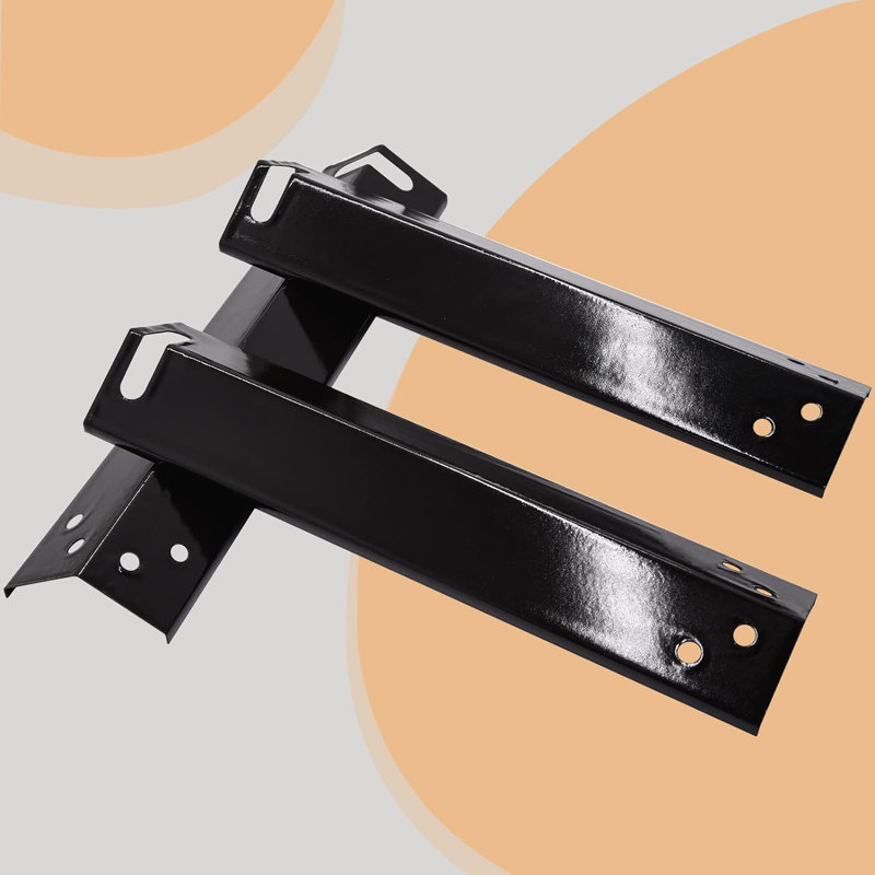 Paquet de 3 plaques chauffantes en acier de porcelaine pour barbecue à 3 brûleurs Quickflame
