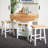 Studebaker 2 - Person Solid Wood Solid Wood Top Four Leg Dining Set