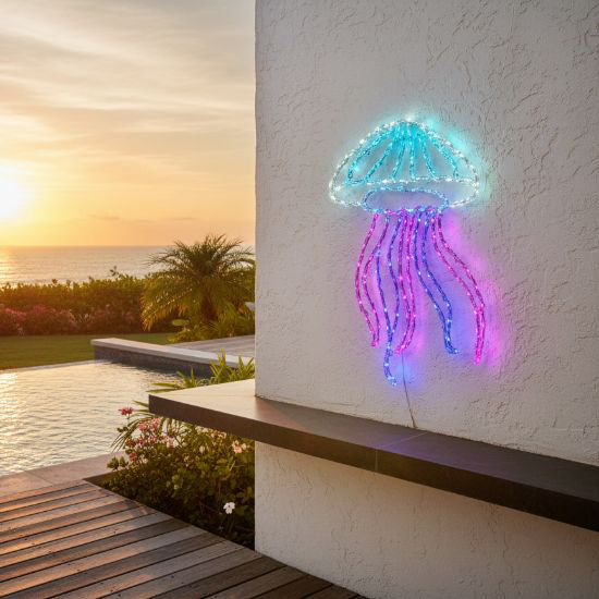 2D Jelly Fish Sign