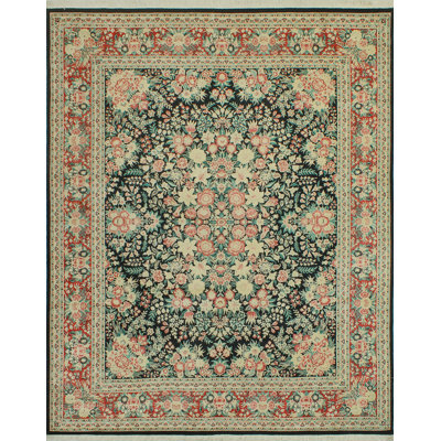 Tapis noir Pak-Persian Courtena