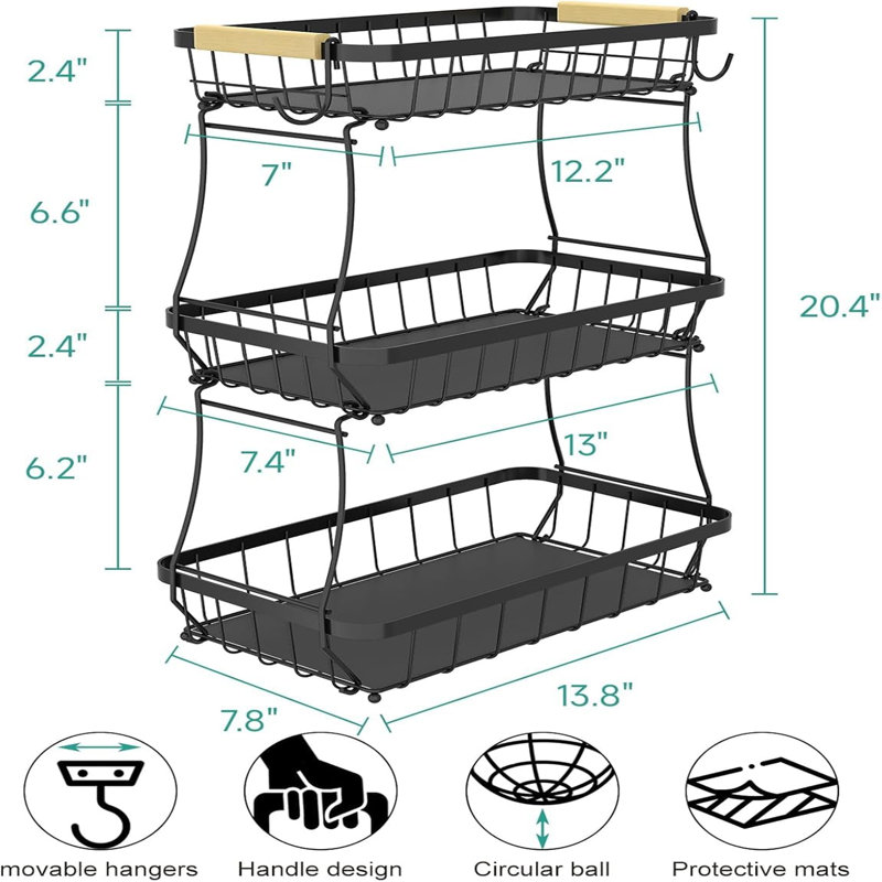 Trent Austin Design Metal Picnic Basket