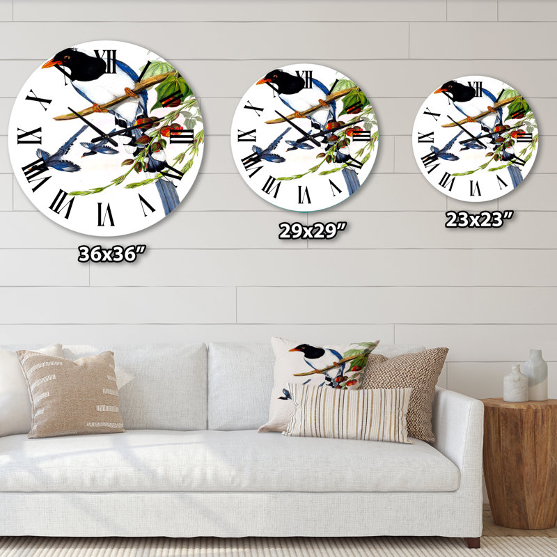 Horloge murale Vinage, Moyenne
