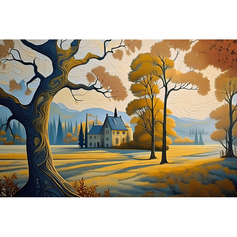 Quiet Homestead, 20" H x 30" W