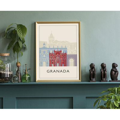 Grenade - peinture sans cadre