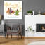 Art mural en verre épique «Royal Beauty Bright» par Elle Media Group, 36 po x 36 po-117463498