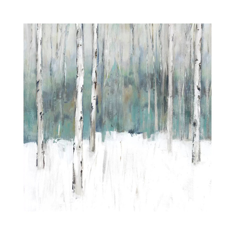 Winter's Trail II by Isabelle Z - Print on Canvas, Wrapped Canvas, 45.72 cm H x 45.72 cm W x 1.91 cm D